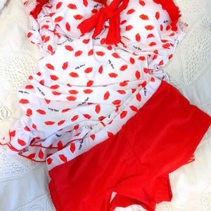 Rare pin up bathing suit super cute